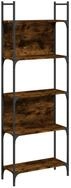 vidaXL B&uuml;cherregal B&uuml;cherregal 5 B&ouml;den R&auml;uchereiche 60,5x24x166,5 cm