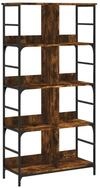 vidaXL B&uuml;cherregal NA B&uuml;cherregal R&auml;uchereiche 78,5x33x153 cm Spanplatte