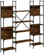 vidaXL B&uuml;cherregal B&uuml;cherregal R&auml;uchereiche 155,5x24x166,5 cm Holzwerkstoff,