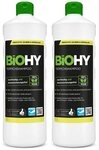 BiOHY Teppichshampoo 2er Pack (2 x 1 Liter Flasche) Teppichreiniger (2-St)