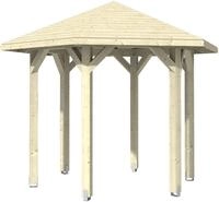 Skanholz Holzpavillon Nancy 1, Leimholz, 273 x 236 cm