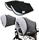 Seniori Handmuffe Rollator / Rollstuhl HANDW&Auml;RMER Muff Handmuff Handschuhe f&uuml;r