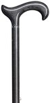 Stockshop Gehstock Gehstock Carbon-Derby Ergonomic, Derbygriff, h&ouml;henverst.,