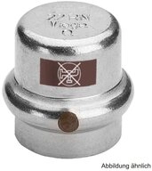 Viega Wasserrohr Viega Temponox Kappe, Modell 1756, 22 mm