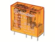 finder Spannungspr&uuml;fer Finder Steck/Printrel.24VDC 2W 8A Raster 5mm Gold-K.