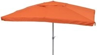 MERXX Sonnenschirm terracotta, LxB: 400,00x180,00 cm, Abknickbar