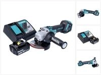 Makita Akku-Winkelschleifer DGA 513 RG1 18 V 125 mm Brushless + 1x Akku 6,0 Ah +