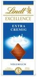 LINDT Schokolade, Lindt Excellence Extra Cremig Vollmilch Schokoladentafel 100g