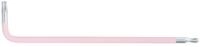 KS Tools Stiftschl&uuml;ssel, Kugelkopf-Torx-Winkelstiftschl&uuml;ssel, XL, T10, Pink