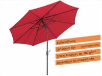 Schneider Schirme Marktschirm Schneider Sonnenschirm Harlem rot &Oslash; 270 cm