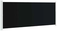 vidaXL Seitenmarkise Seitenmarkise Ausziehbar 200x514 cm Schwarz (1-St)