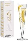 Ritzenhoff Champagnerglas Goldnacht, Kristallglas