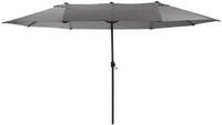 Leco Sonnenschirm Oval-Sonnenschirm Doppel-Sonnenschirm "DAS ORIGINAL" 4,6x2,7x2,45
