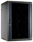 DSIT Wandgeh&auml;use 18 HE Serverschrank, Wandgeh&auml;use mit Glast&uuml;r (BxTxH) 600 x...