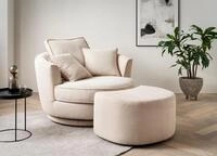 Home affaire Drehsessel MAISIE, Love Seat XXL Lese-Sessel, Big-Sessel mit...