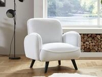 ATLANTIC home collection Sessel Ben, mit Wellenunterfederung, Massivholzf&uuml;&szlig;e,...