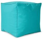 Green Bean Sitzsack Sitzsack-Hocker Pouf Cube 40x40x40cm (Hocker 40x40x40cm mit