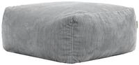 icon Sitzsack Modulares Hocker aus Cord Flauschig &bdquo;Zen&ldquo;, Schaumstoff F&uuml;llung,