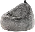 icon Sitzsack Sessel aus Kunstfell Flauschig &bdquo;Kokon&ldquo; mit F&uuml;llung, 87x73cm, Made