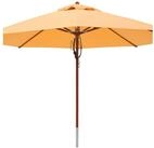 anndora-sonnenschirm Sonnenschirm 4m rund Gartenschirm Marktschirm, wasserabweisende