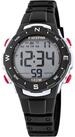 Calypso Quarzuhr Digital Crush Uhr K5801/6 &ndash; Sportlich, Schwarz, 35 mm,