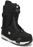 Snowboardboots DC SHOES "Lotus Step On" Gr. 10, schwarz-wei&szlig; (schwarz, wei&szlig;),