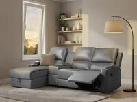 OTTO home Ecksofa NAPORI Multimediasofa, 3er Kinosessel XXL, L-Form, 3...