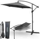 deluxe4home Sonnenschirm Ampelschirm &Oslash;270 cm mit St&auml;nder & Schutzcover I