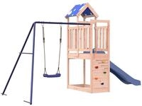vidaXL Spielturm Spielturm Massivholz Douglasie