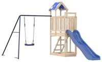 vidaXL Spielturm Spielturm Massivholz Kiefer