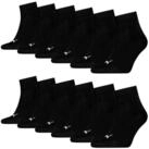 PUMA Freizeitsocken Quarter Socken (6-Paar) mit Cat-Logo und PUMA-Schriftzug