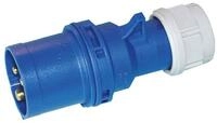 PCE Schalter PCE CEE Stecker Shark, 3-polig, 16 A, 230 V, IP44