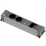 Bachmann CONFERENCE TOP FRAME Medium Einsatz Einbau-Tischsteckdosenleiste