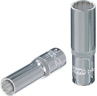KS Tools Stecknuss KS Tools 918.3747 3/8'' CHROMEplus 12-kant-Stecknuss, lang,...