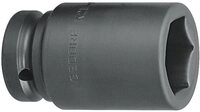 Gedore Ratsche K 21 L 22 Kraftschraubereinsatz 1" lang 6-kant 22 mm