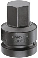 Gedore Bit- und Steckschl&uuml;sselset Kraftschraubereinsatz 1&Prime; Innen-6-kant 22 mm