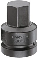 Gedore Bit- und Steckschl&uuml;sselset Kraftschraubereinsatz 1&Prime; Innen-6-kant 24 mm
