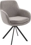 Musterring Esszimmerstuhl Tavia (Set, 2 St), Stativgestell Eisen schwarz,