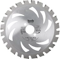 kwb Kreiss&auml;geblatt kwb 587938 Hartmetall Kreiss&auml;geblatt 215 x 30 x 1.4 mm