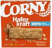 CORNY Riegel Haferkraft zero Peanut Butter, 4 Haferriegel