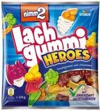 NIMM2 S&uuml;&szlig;igkeit, Lachgummi Heroes Fruchtgummi mit Fruchtsaft 225g