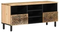 vidaXL TV-Schrank TV-Schrank 100x33x46 cm Massivholz