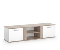 Vicco Lowboard Novelli, Sonoma/Wei&szlig;, 155 x 41 cm (1 St)