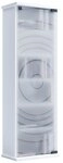 VCM Standregal Holz CD DVD Stand Regal Schrank Glast&uuml;r Tilano M, 1-tlg.