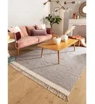 benuta Wollteppich Kim, rechteckig, H&ouml;he: 5 mm, Teppich Wohnzimmer,...