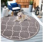 Sanat Teppich Berlin, rund, H&ouml;he: 6 mm, In -und Outdoor geeignet, robust und