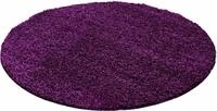 Ayyildiz Teppiche Hochflor-Teppich Life Shaggy 1500, rund, H&ouml;he: 30 mm, auch in