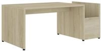 vidaXL Ablagetisch, Couchtisch Sonoma-Eiche 90x45x35 cm Holzwerkstoff