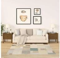 vidaXL Beistelltisch vidaXL Beistelltische 2 Stk. Honigbraun 50x50x49 cm...