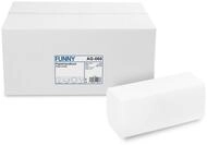 Funny Papierhandtuch Zellstoff hochwei&szlig;, 2-lagig, 24,5 x 22 cm, 4.000 Blatt,